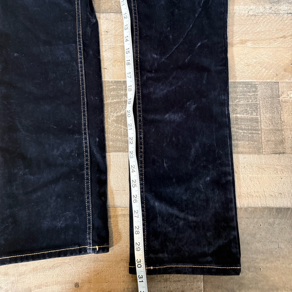 Good American Good Icon Straight Jeans Dark Wash High Rise Stretch Denim NWT - Picture 3 of 11